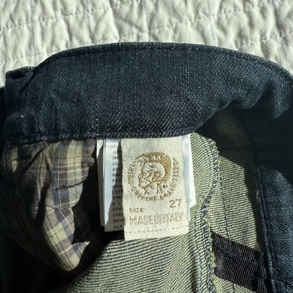 Diesel Straight-Leg Blue Jeans - Picture 4 of 10